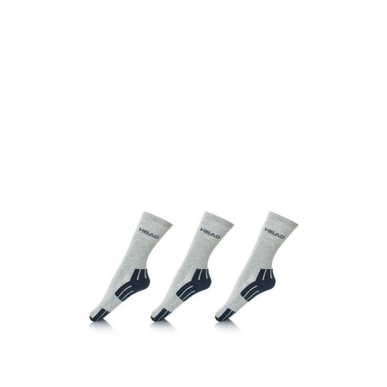 3PACK GLAVA sive čarape (741020001 650)