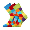 3PACK sretne čarape Lonka višebojan (Decube)