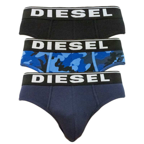 3PACK muške slip gaće Diesel višebojan (00SH05-0WBAE-E5436)