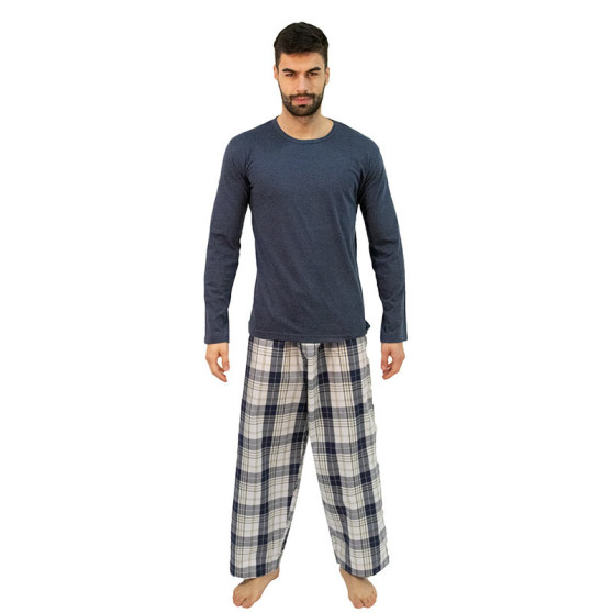 Muška pidžama Molvy plava (KT-047)