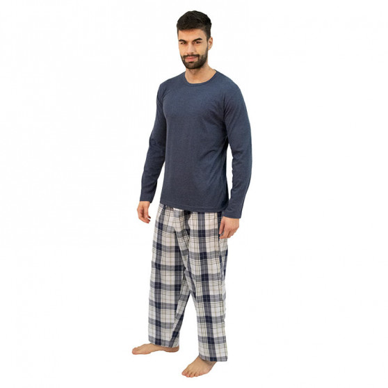 Muška pidžama Molvy plava (KT-047)
