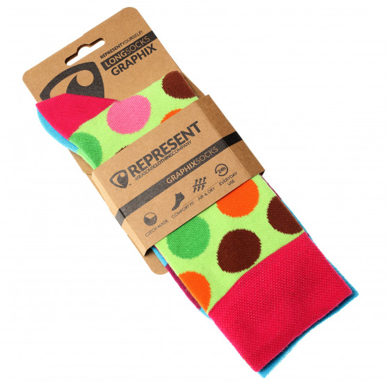 Čarape Represent točkice u boji