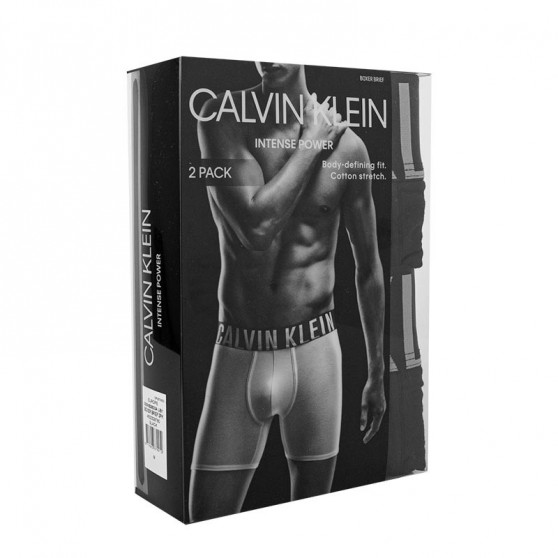 2PACK muške slip gaće Calvin Klein crno (NB2601A-UB1)