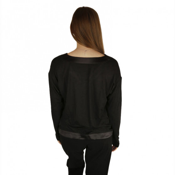 Ženska majica za spavanje Calvin Klein crno (QS6528E-UB1)