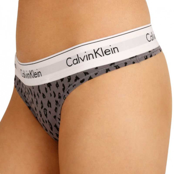 Ženske tange Calvin Klein siva (F3786E JN7)