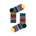 Čarape Happy Socks Atletske prugaste srednje visoke čarape (ATSTR14-9300)