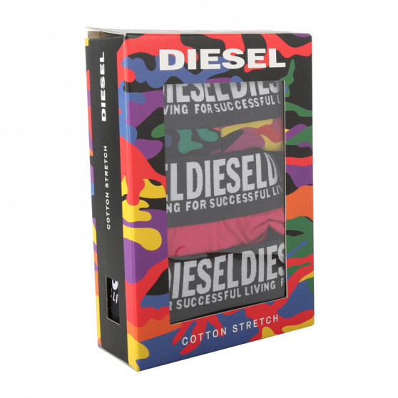 3PACK muške gaćice Diesel višebojan (A02450-0DBBX-E5509)