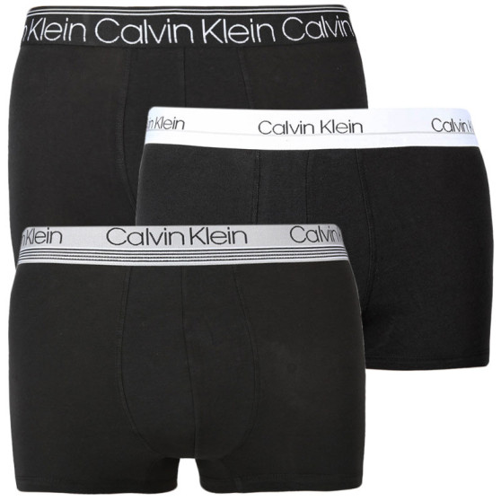 3PACK muške bokserice Calvin Klein crno (NB2336A-T6B)
