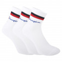 3PACK čarape Champion bijela (Y0B0C-9YX)