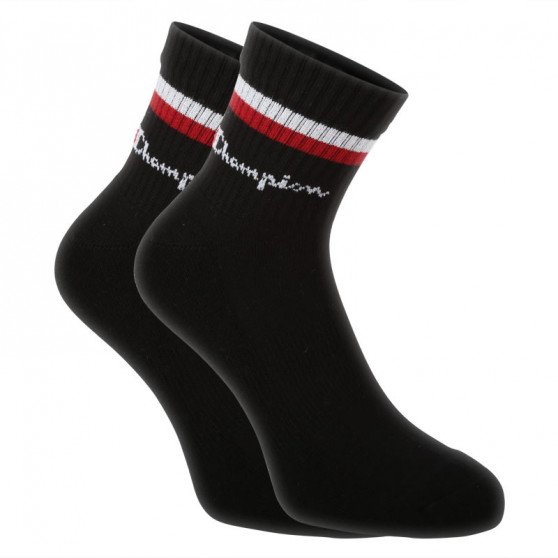 3PACK čarape Champion crno (Y0B0A-9YW)
