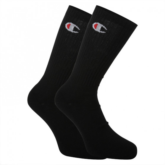 3PACK čarape Champion crno (Y08QG-8UZ)