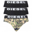 3PACK muške slip gaće Diesel višebojan (00SH05-0WBAE-E4869)