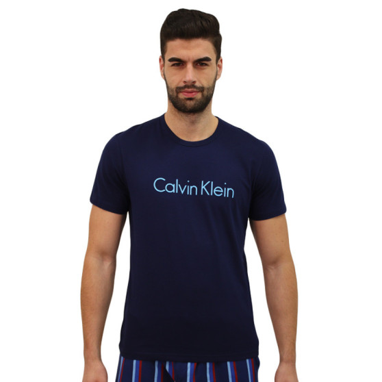 Muška majica kratkih rukava Calvin Klein tamno plava (NM1129E-DYC)