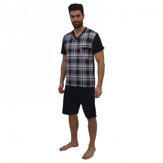 Muška pidžama Foltýn prevelika plava (FPKN10)