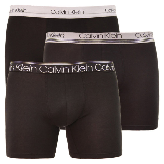 3PACK muške bokserice Calvin Klein crno (NB2337A-T6B)