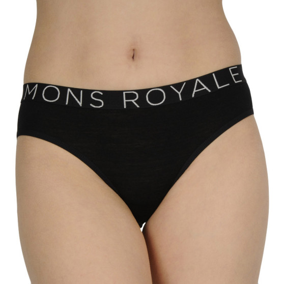 Žensko donje rublje Mons Royale crni merino (100044-1149-001)