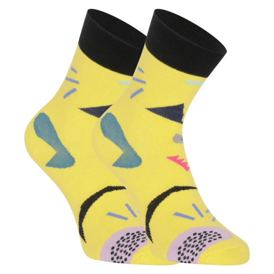 Sretne čarape Dots Socks žuta boja (DTS-SX-469-Y)