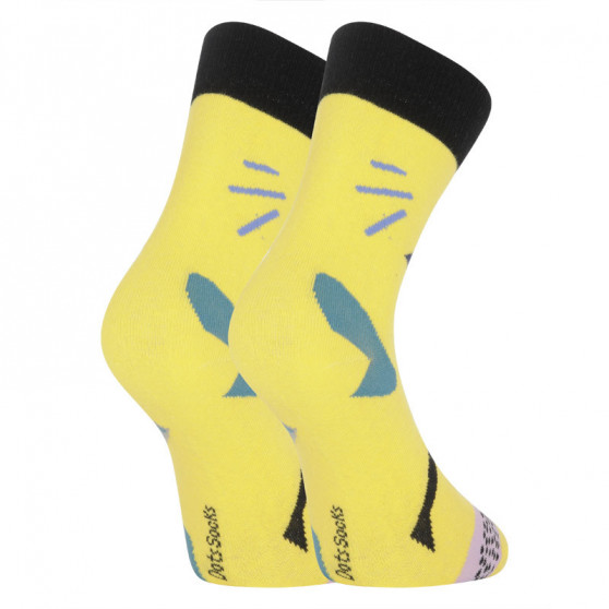 Sretne čarape Dots Socks žuta boja (DTS-SX-469-Y)