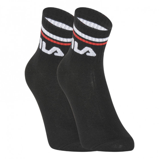 3PACK čarape Fila crno (F9398-200)