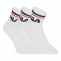 3PACK čarape Fila bijela (F9398-300)