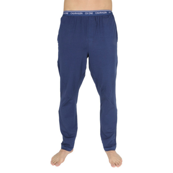 Muške hlače za spavanje CK ONE plave (NM1796E-C5F)