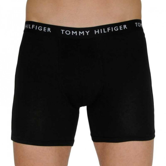 3PACK muške bokserice Tommy Hilfiger crno (UM0UM02204 0VI)