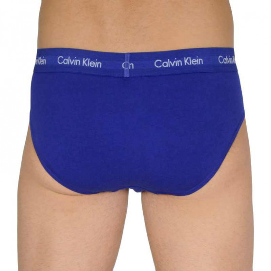 3PACK muške slip gaće Calvin Klein višebojan (U2661G-KKV)