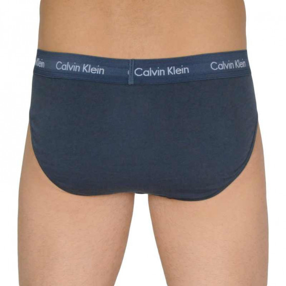 3PACK muške slip gaće Calvin Klein višebojan (U2661G-KKV)