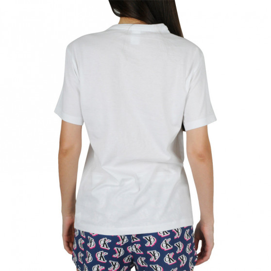 Ženska majica kratkih rukava Calvin Klein bijela (QS6105E-SWI)