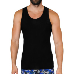 Muška majica bez rukava Gino bambus crni (58008)