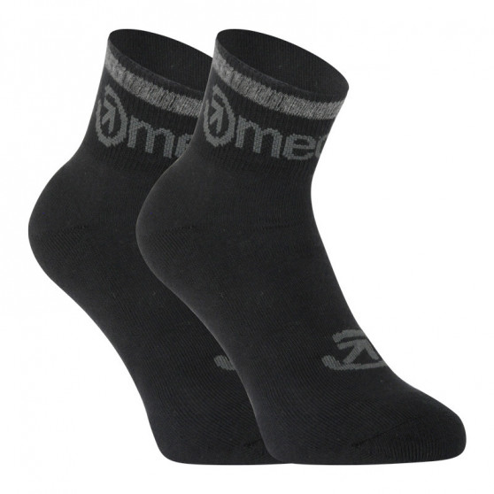 3PACK čarape Meatfly crno (Middle Black)