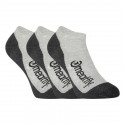 3PACK čarape Meatfly višebojan (Boot Grey)