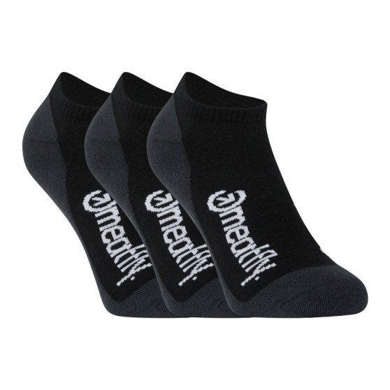 3PACK čarape Meatfly višebojan (Boot Black)