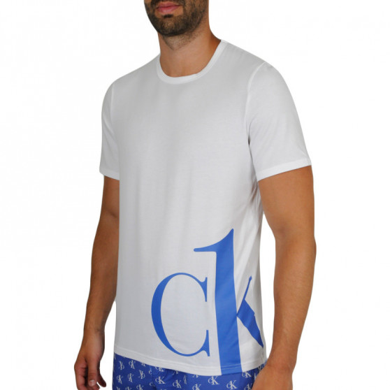 Muška majica kratkih rukava Calvin Klein bijela (NM1904E-KLO)