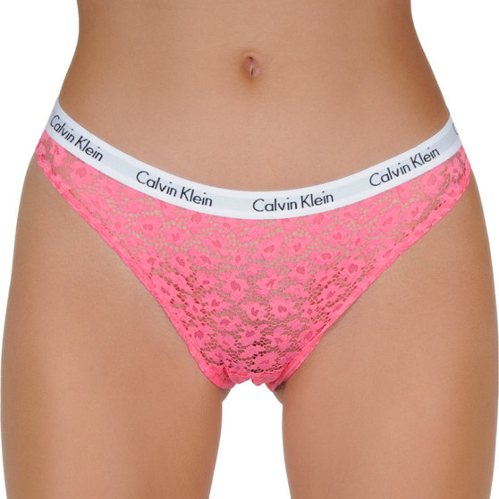 Brazilske gaćice Calvin Klein ružičasta (QD3859E-THV)