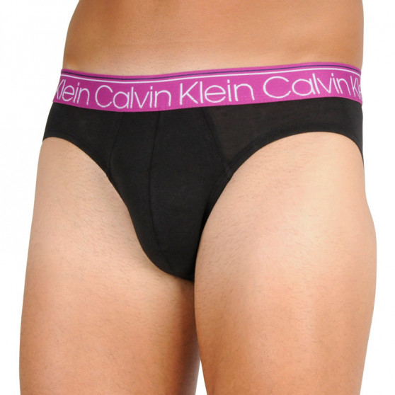 3PACK muške gaćice Calvin Klein crno (NB2415A-T6D)