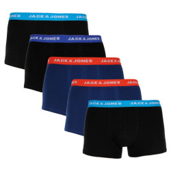 5PACK muške bokserice Jack and Jones višebojan (12144536)