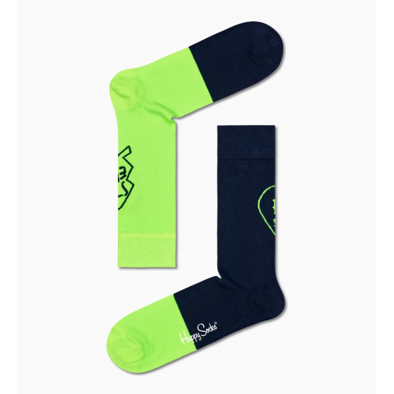 2PACK čarape Happy Socks Poklon set čarapa Beast (XBES02-6500)