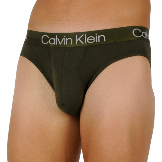 3PACK muške slip gaće  višebojni NB2969A-UW6) Calvin Klein