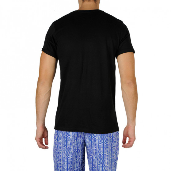 3PACK Muška majica kratkih rukava Calvin Klein crno (NB4012A-001)