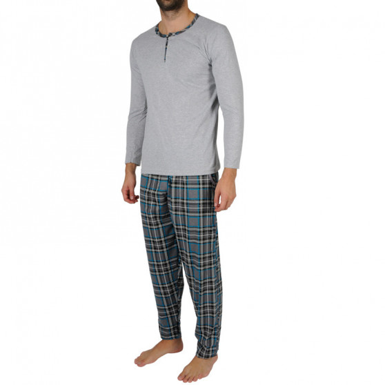 Muška pidžama La Penna siva (LAP-K-18002)