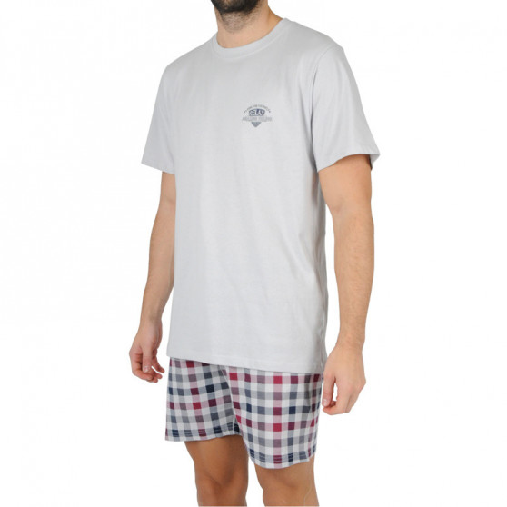 Muška pidžama Gino siva (79110)