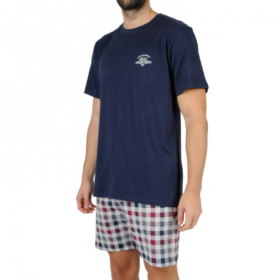 Muška pidžama Gino tamno plava (79110)