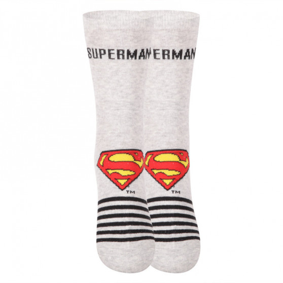 Dječje čarape E plus M Superman sive (SUPERMAN-A)