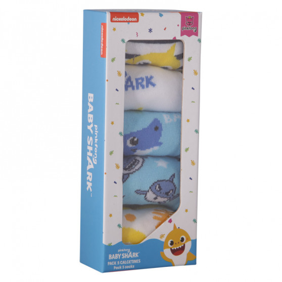 5PACK dječje čarape Cerdá Baby Shark višebojni (2200007755)