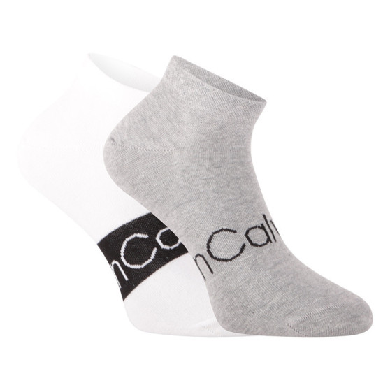 2PACK čarape Calvin Klein niske raznobojne (701218712 001)