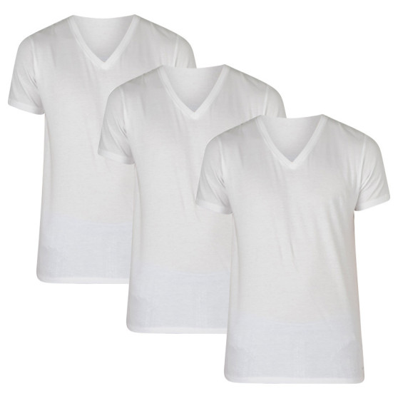 3PACK Muška majica kratkih rukava Calvin Klein bijela (NB4012A-100)