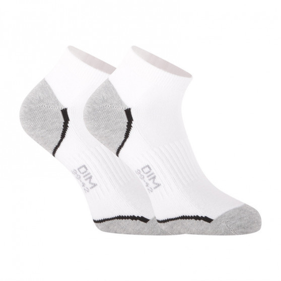 3PACK ženske čarape DIM niske bijele (DI0005US-A01)