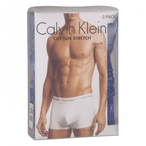 3PACK muške bokserice Calvin Klein plava (U2664G-WHV)