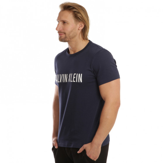 Muška majica kratkih rukava Calvin Klein tamno plava (NM1959E-8SB)